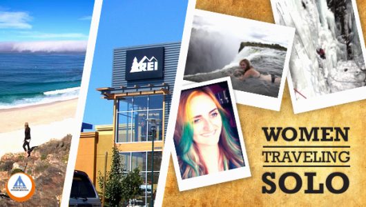 Women Travelling Solo REI presentation in Columbia, Maryland, Hosted by Hostelling International