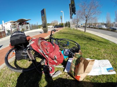 Stopping at a McDonalds in Lagos, Algarve, Portugal