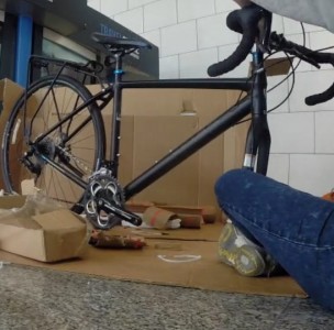 How to box your bike for an international cycling trip, Lisbon, Portugal, Europe