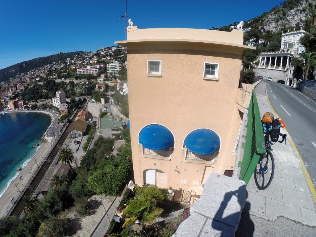 The South of France was absolutely spectacular for cycling. The roads went up and down, climbing up cliffs only to fly down into tiny French towns where I'd buy a baguette and Nutella and sit in some town square devouring them.